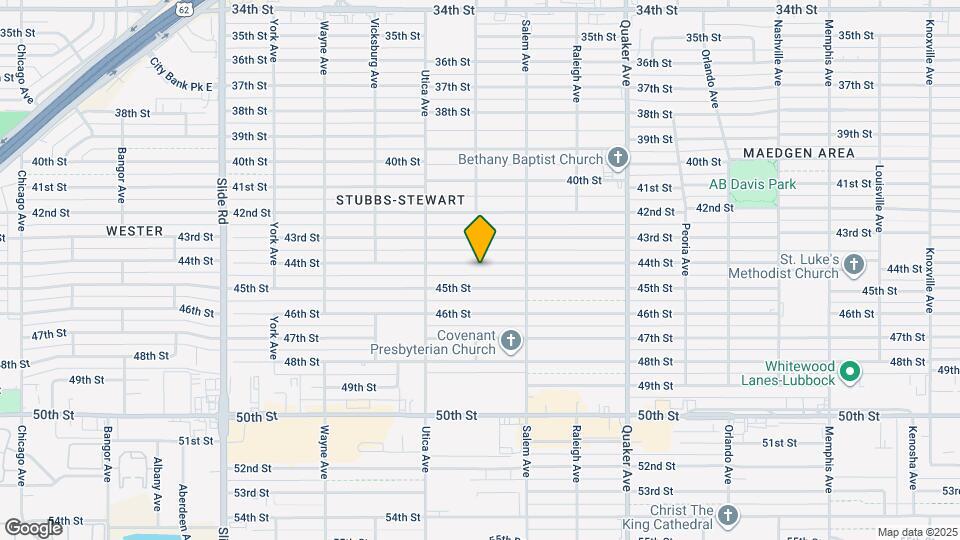 4619 44th St Map and Location Details