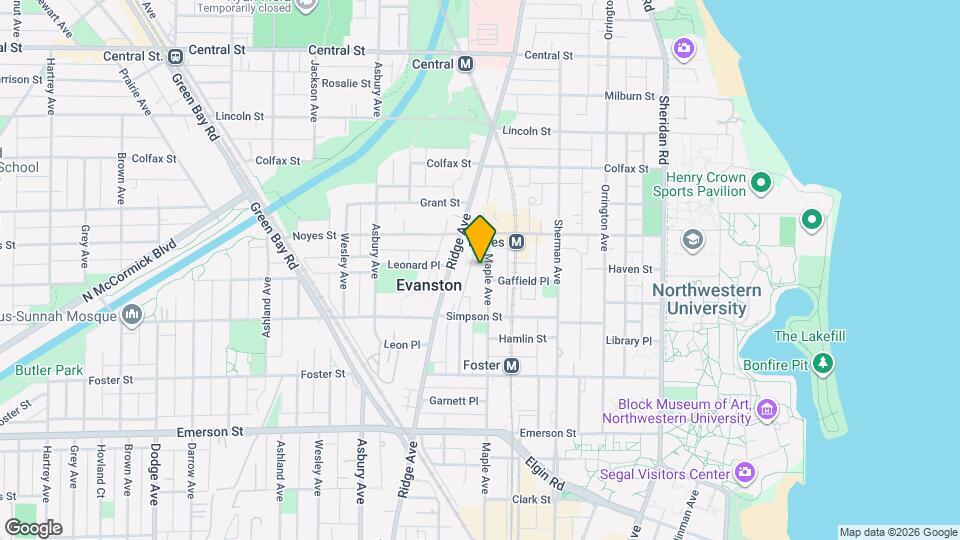 2142 Maple Ave Map and Location Details