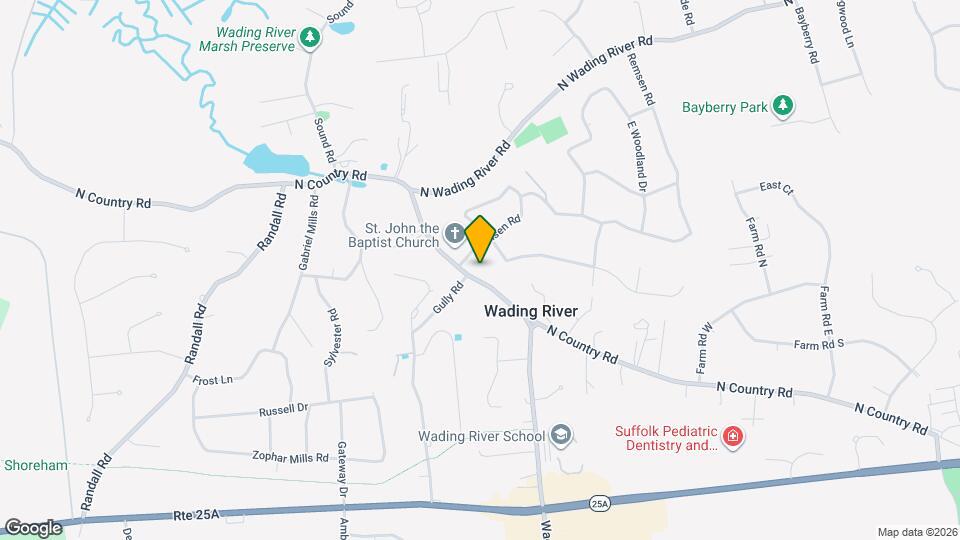 1432 N Country Rd, Unit Studio Apartment Map and Location Details