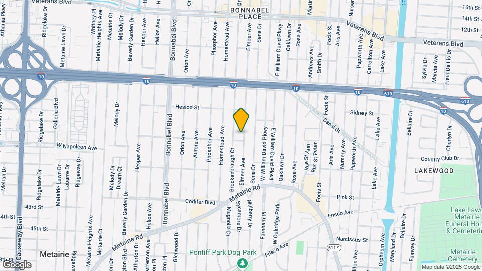 312 Elmeer Ave Map and Location Details