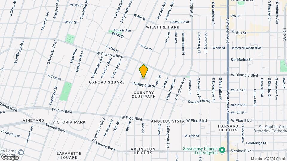 1066 S Norton Ave Mapa y Detalles de la Ubicación