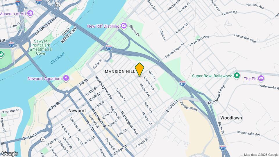 605 Maple Ave Mapa y Detalles de la Ubicación