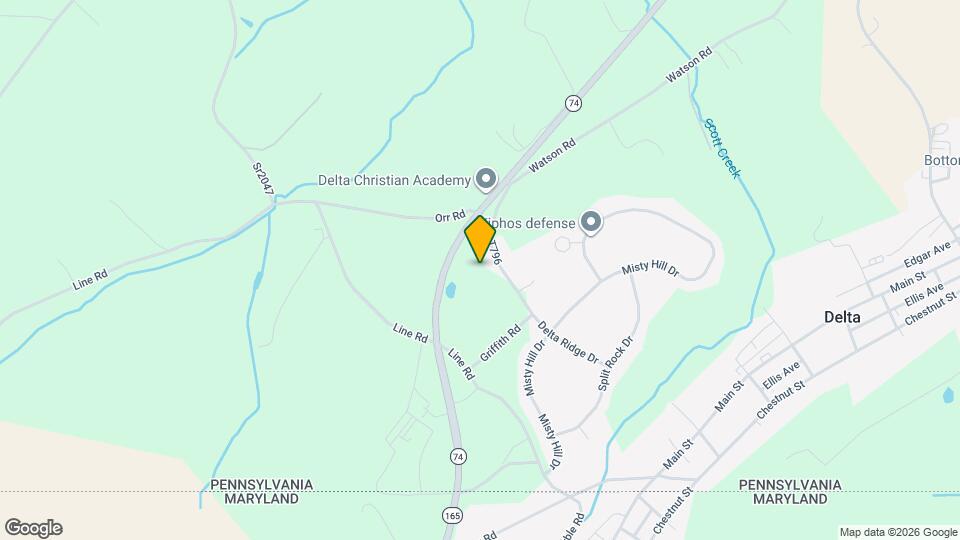 110 Griffith Rd Map and Location Details