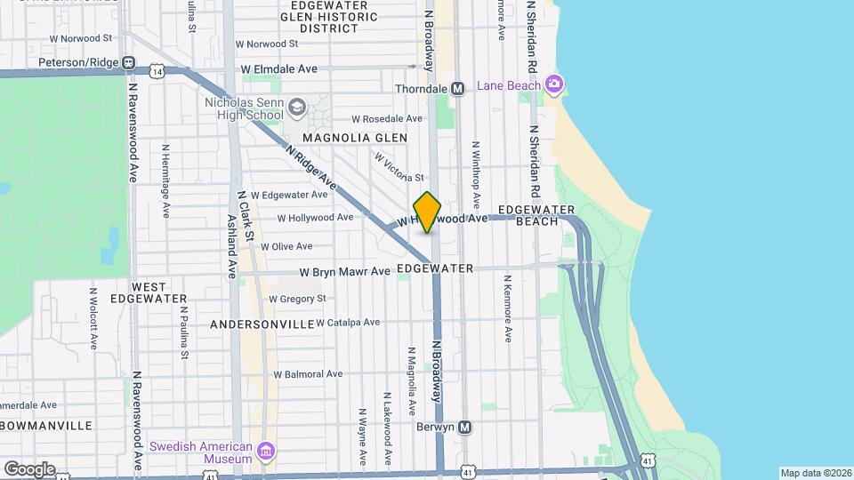5630 N Broadway St Mapa y Detalles de la Ubicación