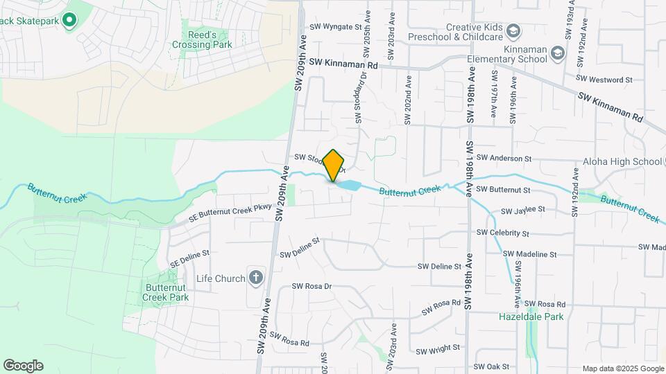 5008 SW 207th Pl Map and Location Details