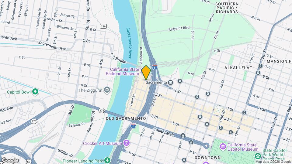 122 I St Map and Location Details