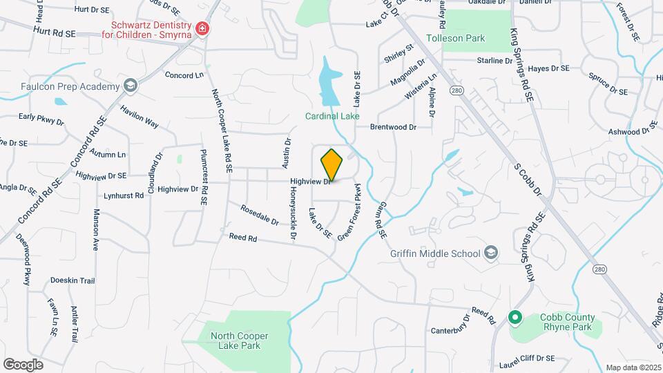 830 Highview Dr Map and Location Details