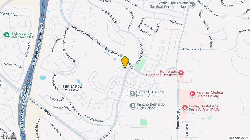 12290-3207 Corte Sabio Map and Location Details