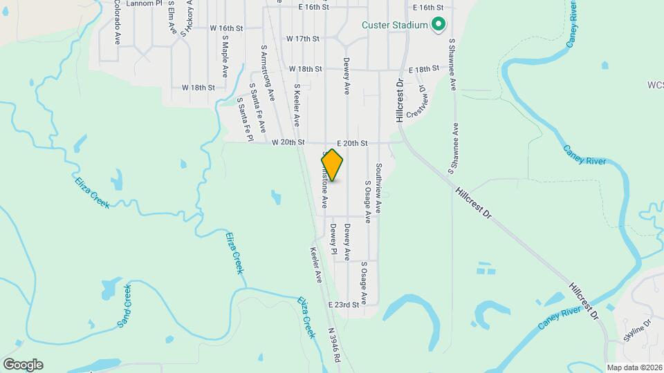 2058 S Johnstone Ave Mapa y Detalles de la Ubicación