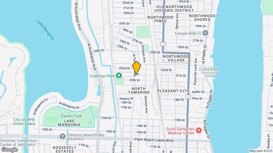 932 21st St Map and Location Details