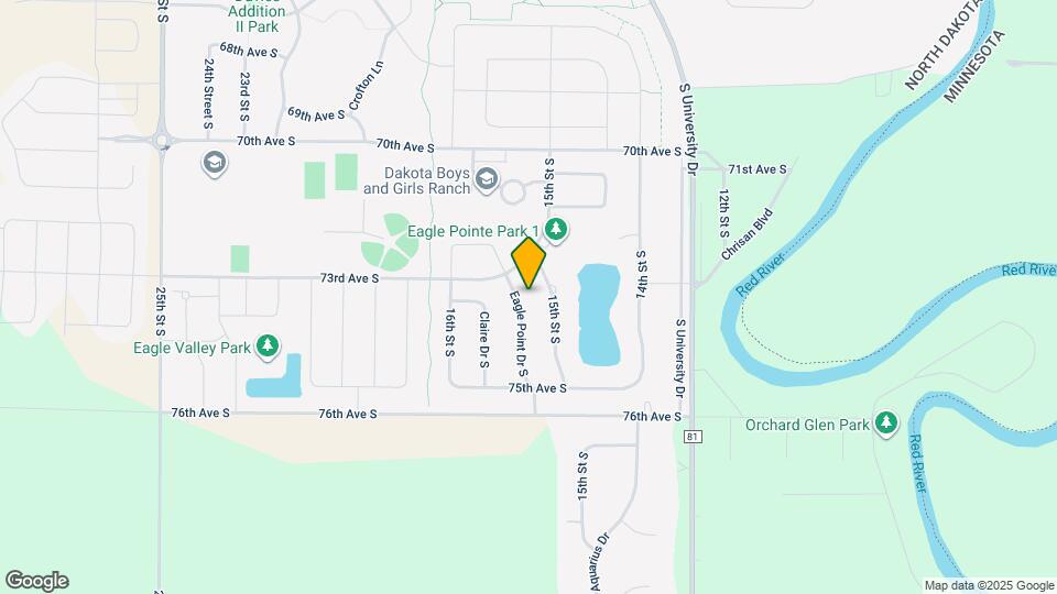 7352 Eagle Point Dr S Map and Location Details