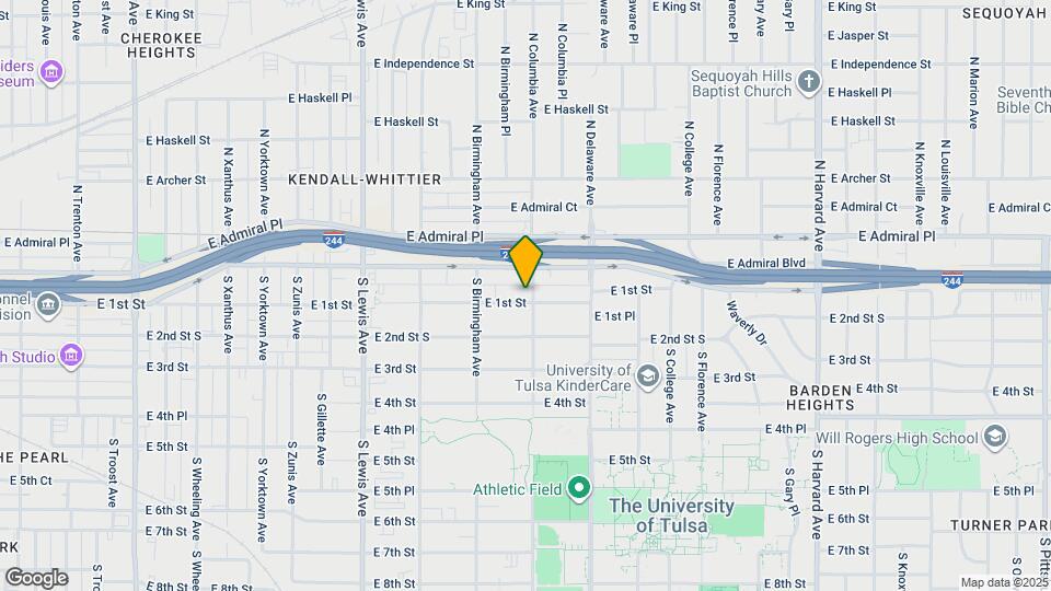 2643 E 1st St Map and Location Details