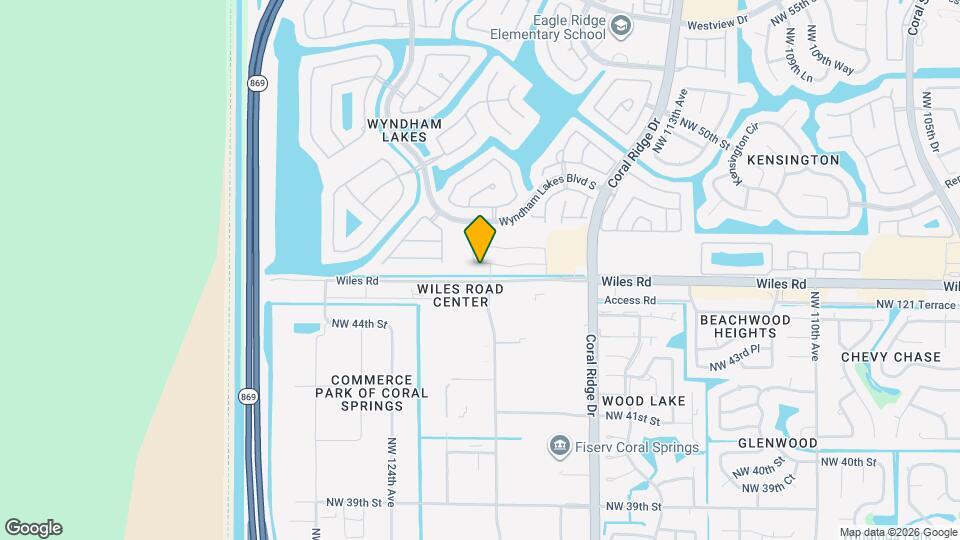 12022 NW 46th St Map and Location Details