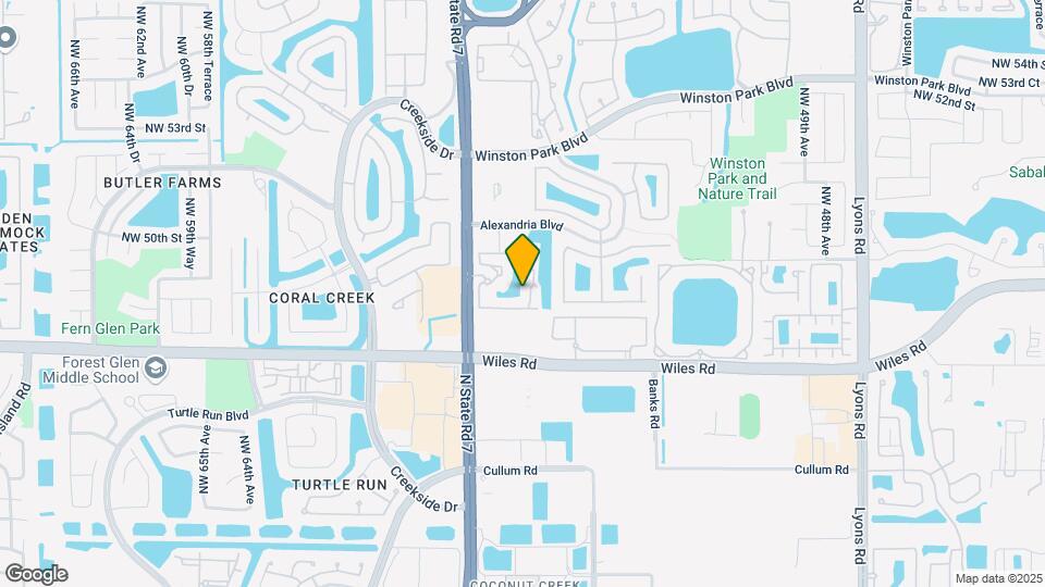 4828 N State Rd 7 Map and Location Details