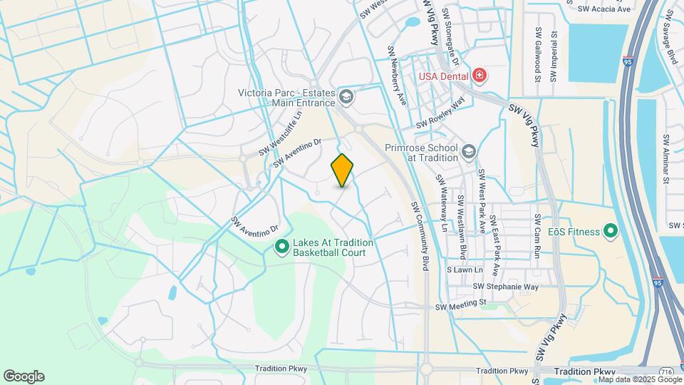 10495 SW Orana Dr Map and Location Details