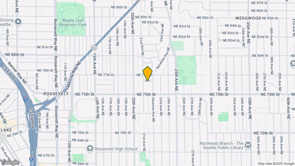 7532 21st Ave NE Map and Location Details