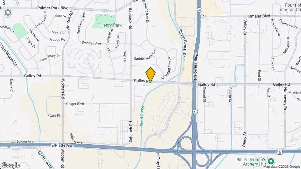 5452 Hammond Dr Map and Location Details