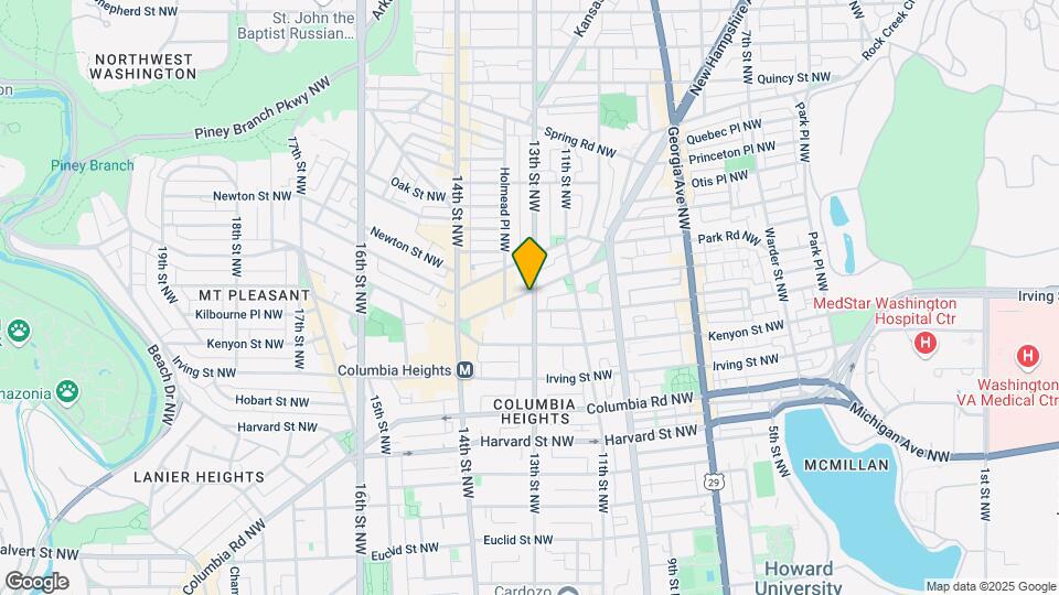 1300 Park Rd NW Map and Location Details