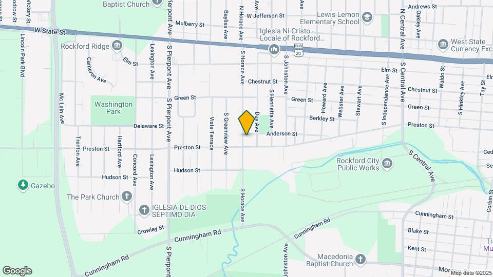 608 S Horace Ave Mapa y Detalles de la Ubicación