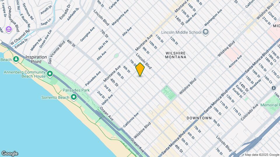 927 6th St Map and Location Details