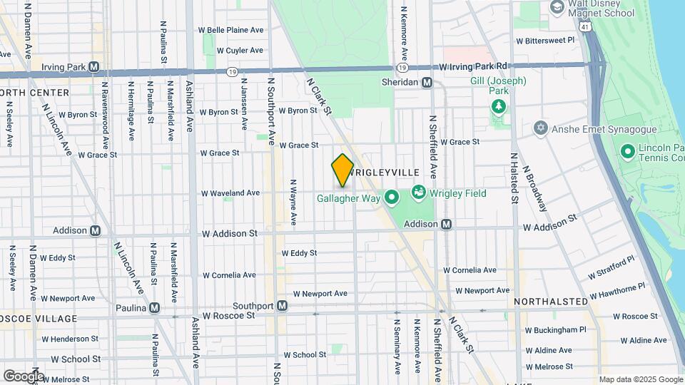 1215 W Waveland Ave, Unit 1214-3 Mapa y Detalles de la Ubicación