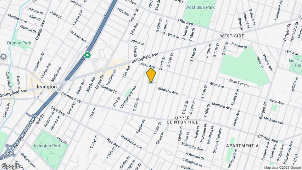854 S 19th St Map and Location Details