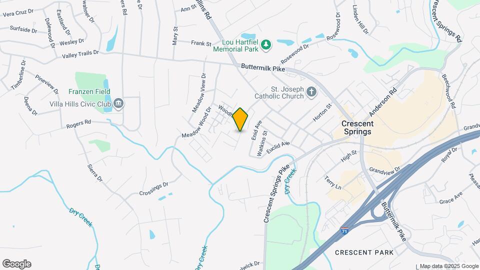 The Hills at Crescent Springs Mapa y Detalles de la Ubicación