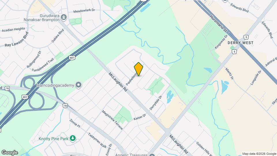 406 Comiskey Crescent Map and Location Details