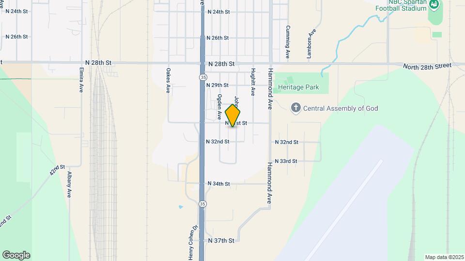3105 John Ave Map and Location Details
