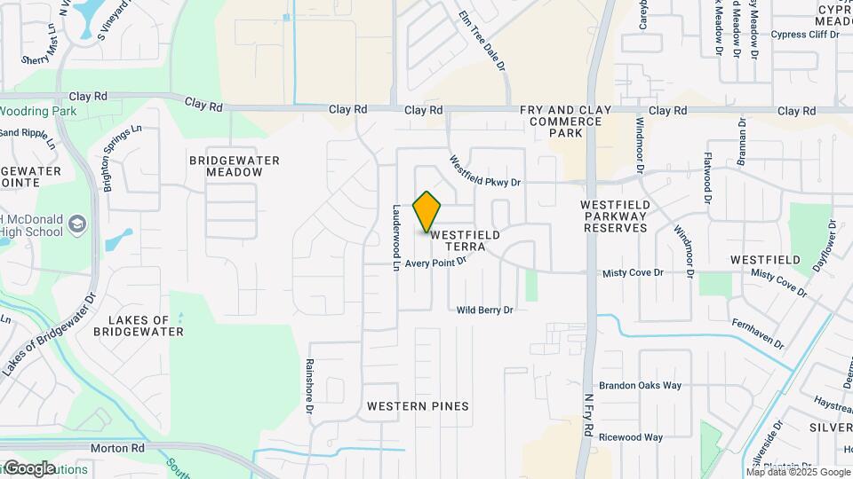 3723 Windlewood Dr Map and Location Details