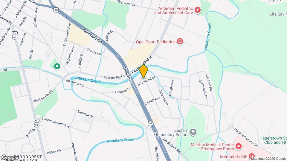 11 N Colonial Dr Map and Location Details