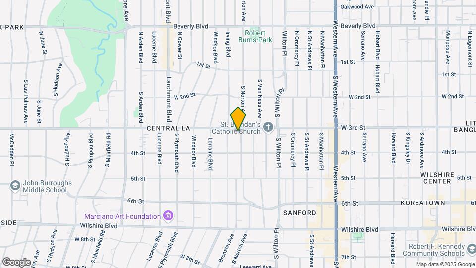 311 S Norton Ave Map and Location Details