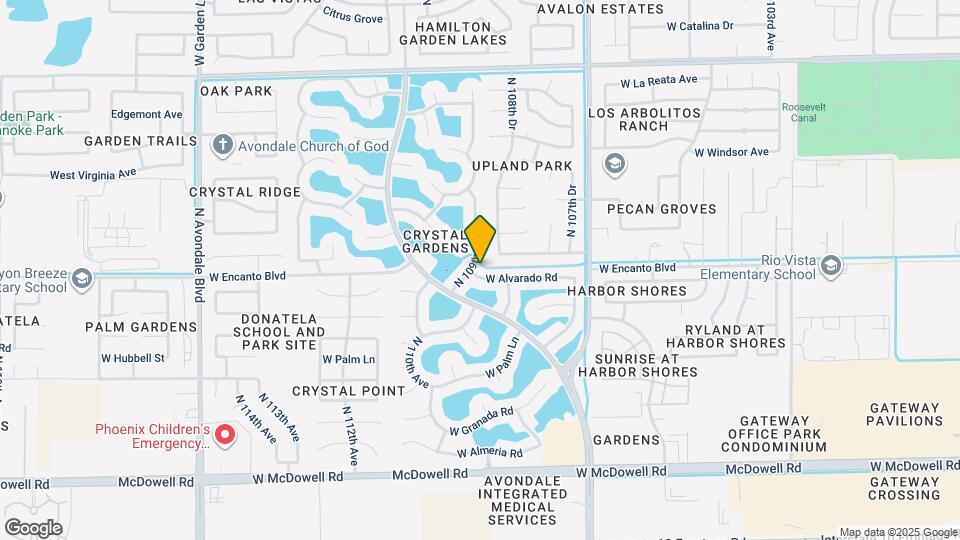 10894 W Alvarado Rd Map and Location Details