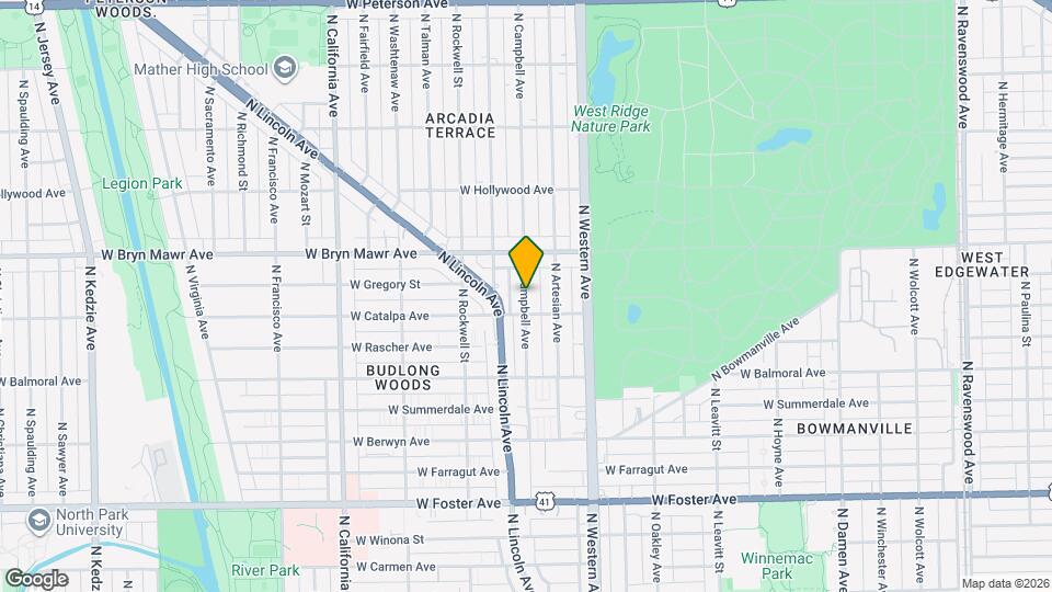 5526 N Campbell Ave, Unit J08P Map and Location Details