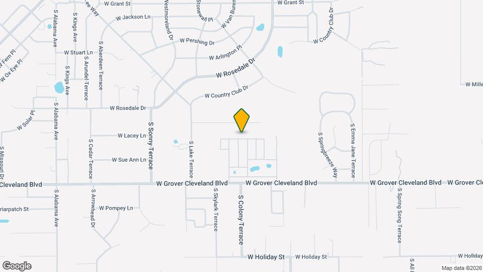 6621 W Robin Ln Mapa y Detalles de la Ubicación