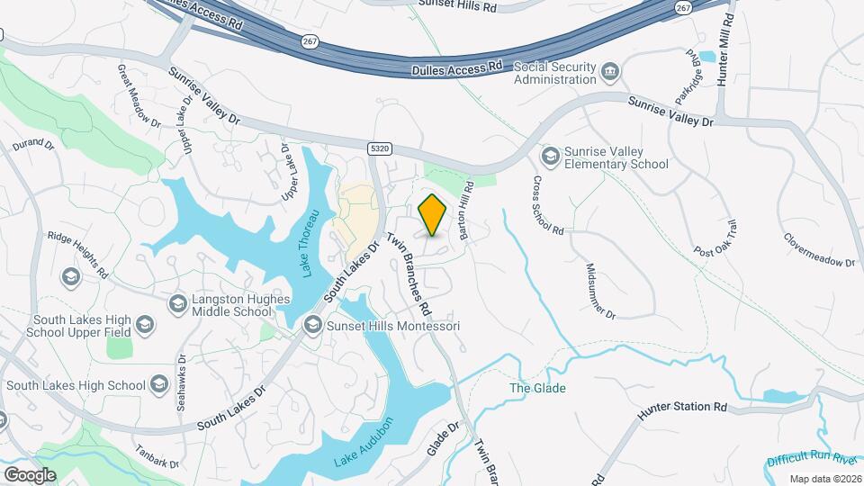 1898 Villaridge Dr-Unit -1898 B Map and Location Details