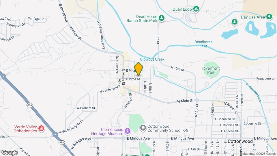 290 E Pima St Map and Location Details