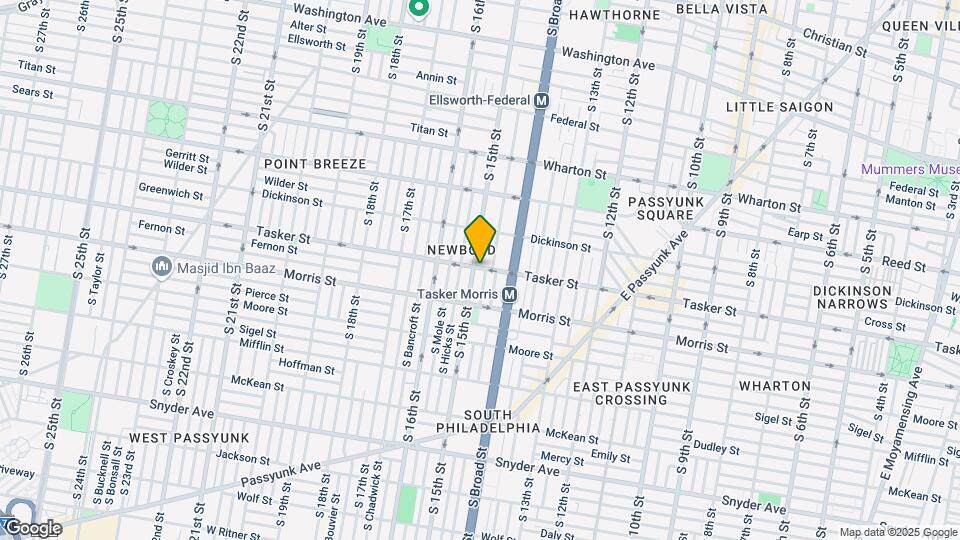 1434 Tasker St Mapa y Detalles de la Ubicación