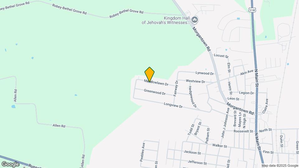 519 Meadowlawn Dr Map and Location Details