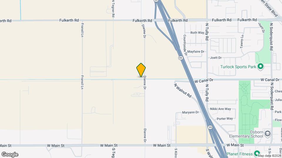 819 Dianne Dr Mapa y Detalles de la Ubicación