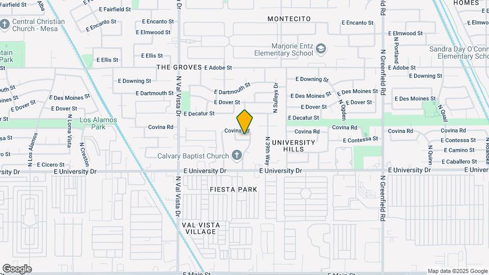 3838 E Contessa St Map and Location Details