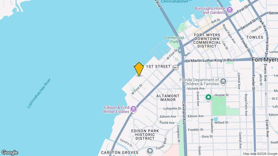 2220 W First St, Unit 315 Map and Location Details