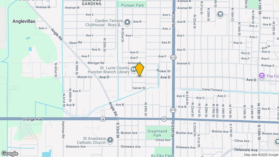 2901 Ave D Map and Location Details