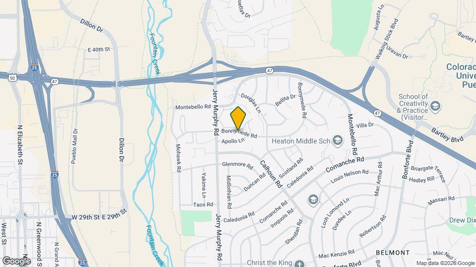 54 Bonnymede Rd Map and Location Details