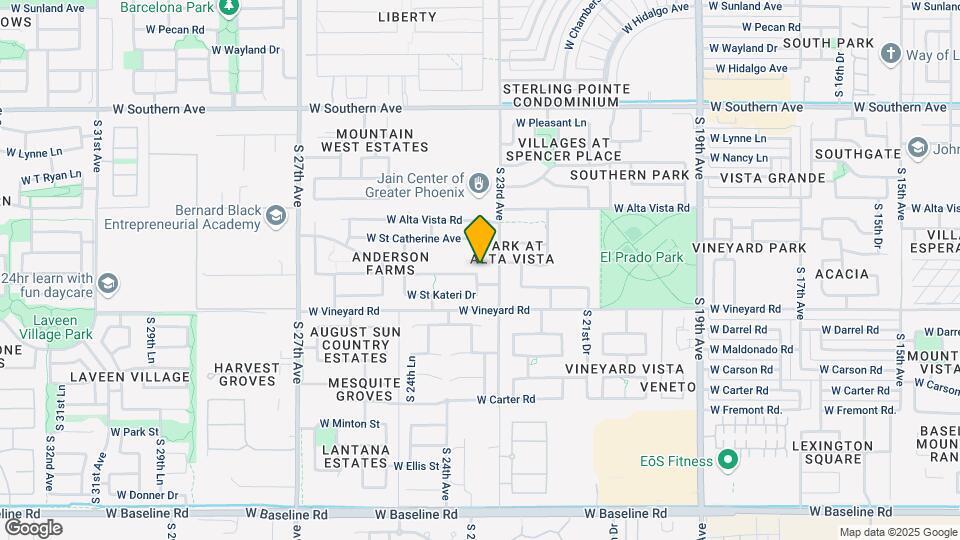 2308 W Apollo Rd Mapa y Detalles de la Ubicación