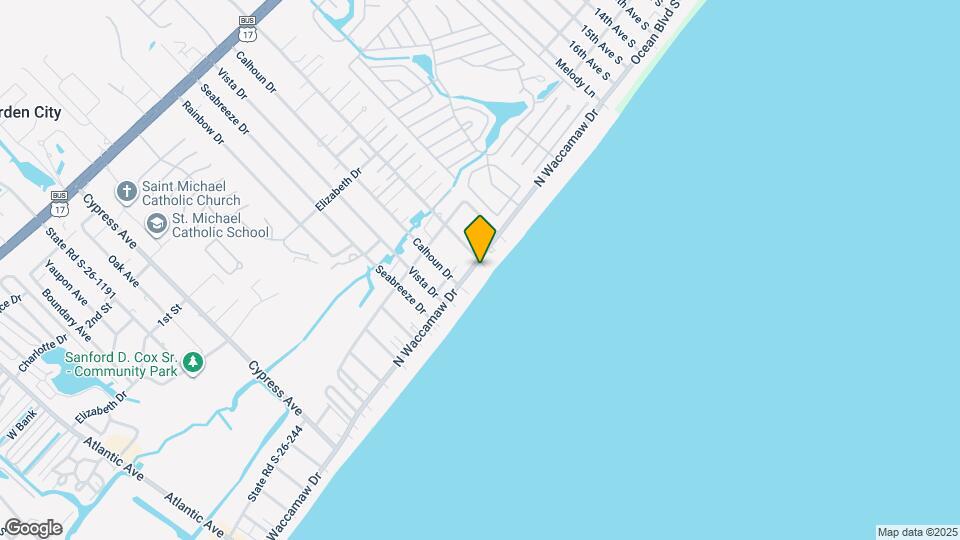 1426 N Waccamaw Dr Map and Location Details