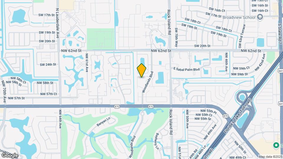 5880 NW 57th Ave Map and Location Details