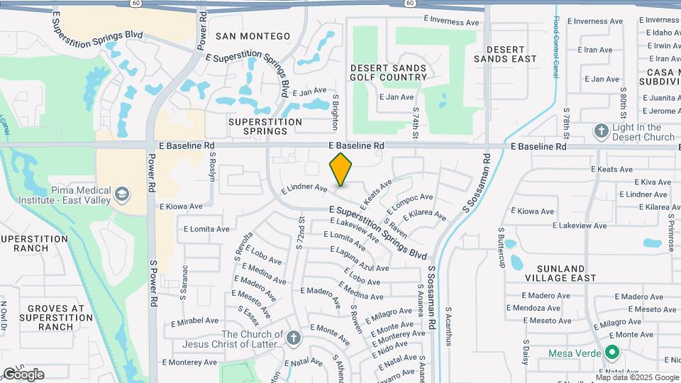 7253 E Kiva Ave Map and Location Details