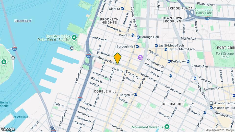 164 Atlantic Avenue Apartments Mapa y Detalles de la Ubicación
