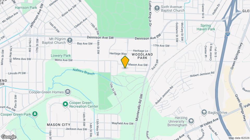940 Nassau Ave SW Map and Location Details